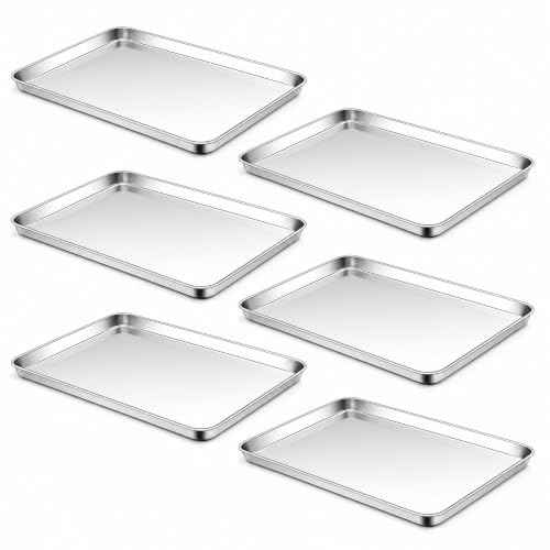 18x13 Inches Stainless Steel Half Baking Sheet Set of 6 (5 Count)