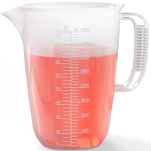 1 Gallon Measuring Pitcher (134 Fl Oz)