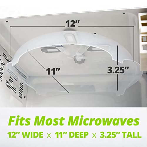 Magnetic Microwave Splatter Cover for Food