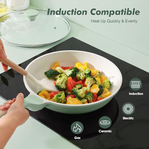 Nonstick Ceramic Frying Pan 9.5