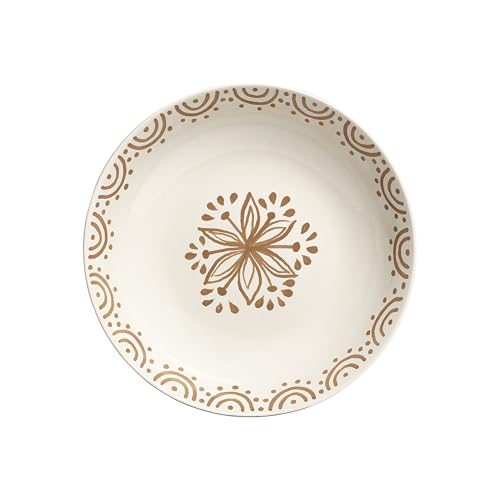 4 Piece Speckled Stoneware Pasta Bowl Set (4 Count)