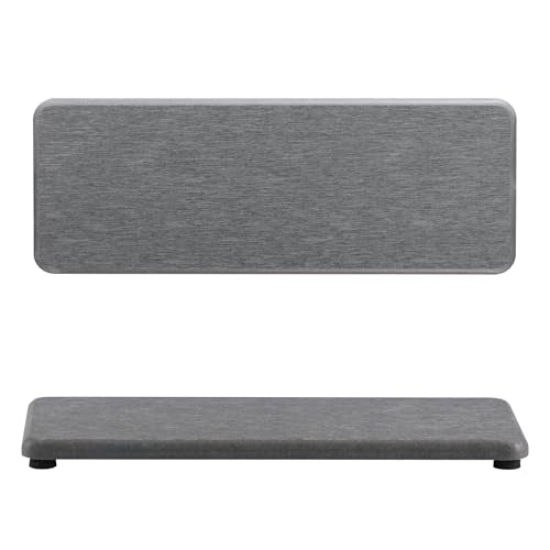 2Pcs Stone Soap Trays Water Absorbing Diatomite Coaster (2 Count)