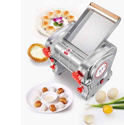 Hengwei 750W 110V Stainless Steel Commercial Electric Noodle Making Pasta Maker Dough Roller Noodle Cutting Machine