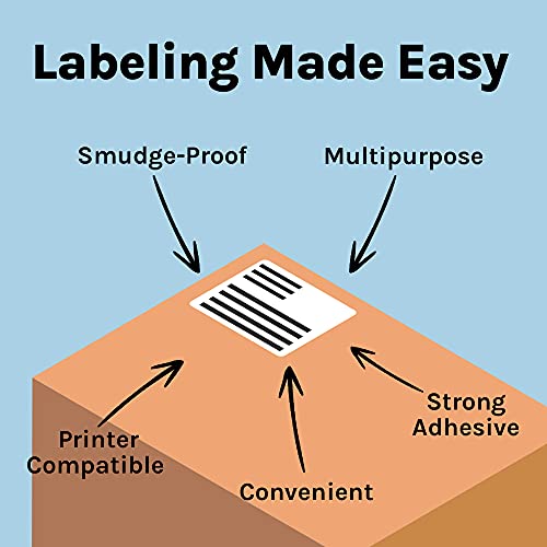 White Sticker FBA Labels (150 Count)