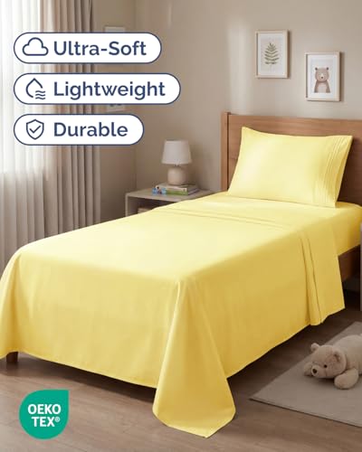Twin Size 3 Piece Sheet Set (3 Count)