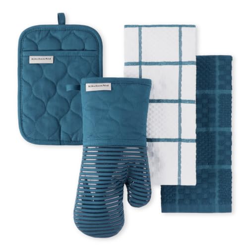 Quilted Cotton Oven Mitt