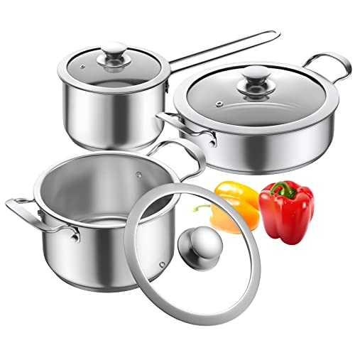 Stainless Steel pots and pans set