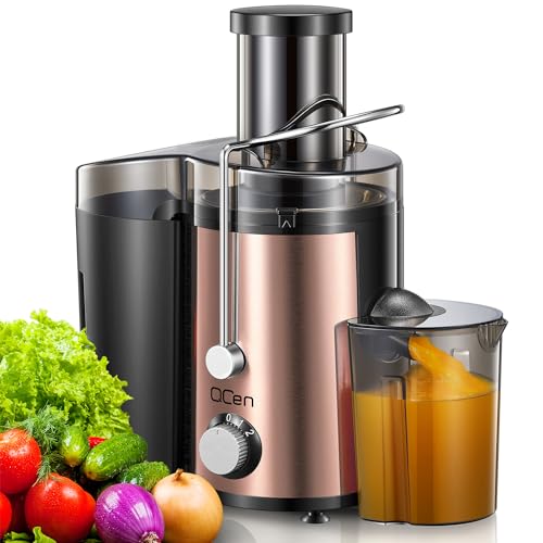 Juicer Machine 800W Centrifugal Juicer with Wide Mouth Feed Chute