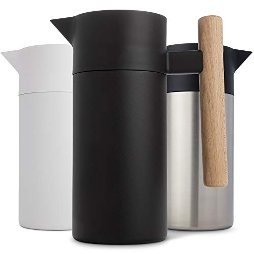 Thermal Coffee Carafe 40 Oz Insulated with Tea Infuser