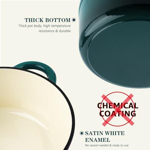Enameled Cast Iron Dutch Oven