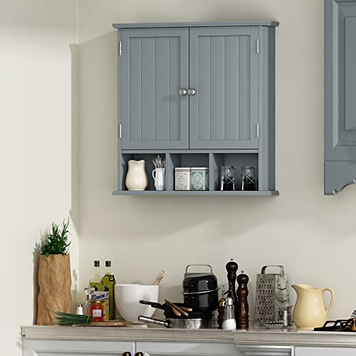 Bathroom Wall Cabinet with Adjustable Shelves