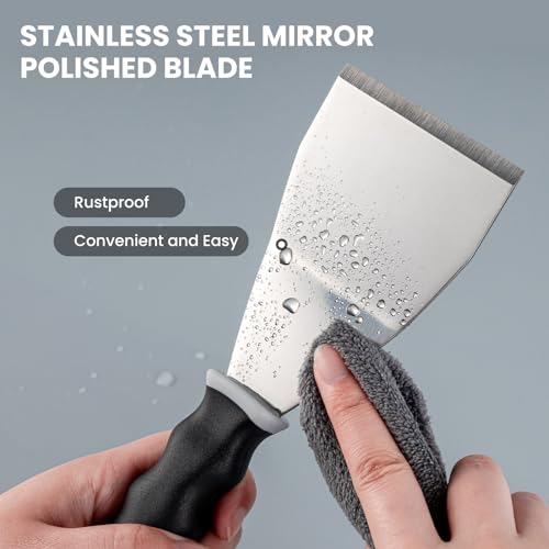 2 Pack 3" Bent Paint Scraper & 10