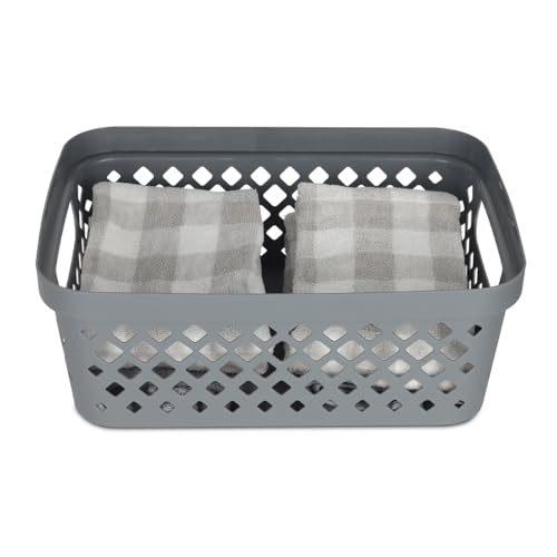 Plastic Storage Basket Set (6 Count)