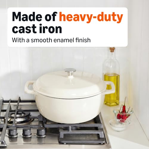 Enameled Cast Iron Dutch Oven Pot with Lid