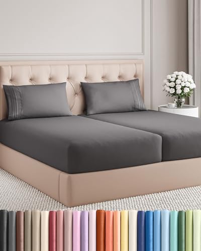Split King Size 5 Piece Sheet Set