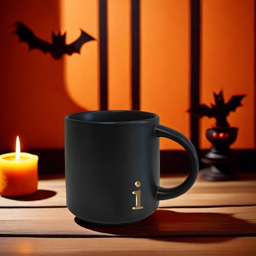 Black Ceramic Coffee Mug (15 Count)