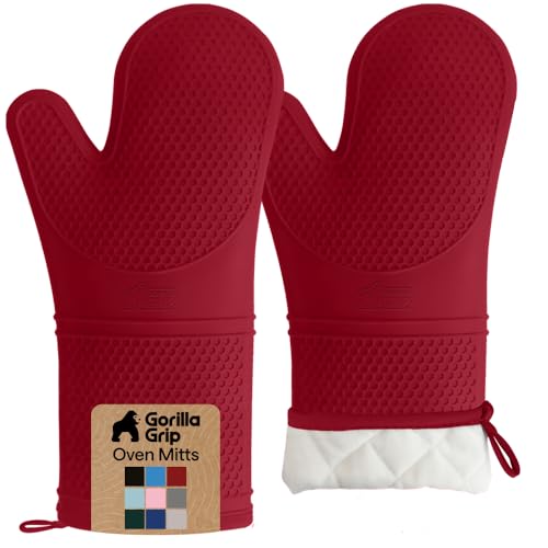 Silicone Oven Mitts (2 Count)