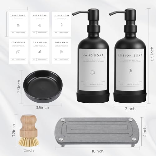 Luxury] Kitchen Soap Dispenser Set