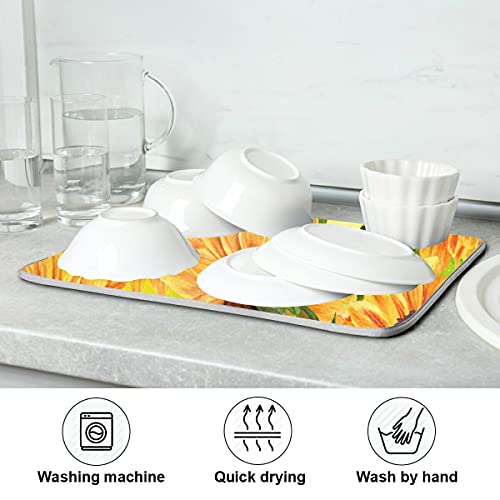 Super Absorbent Dish Drying Mat