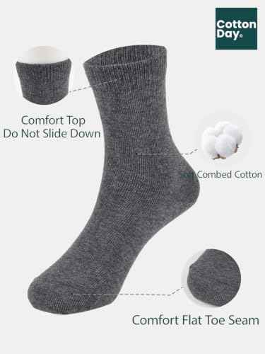 Unisex Kids Boys Girls Soft Cotton School Socks 4
