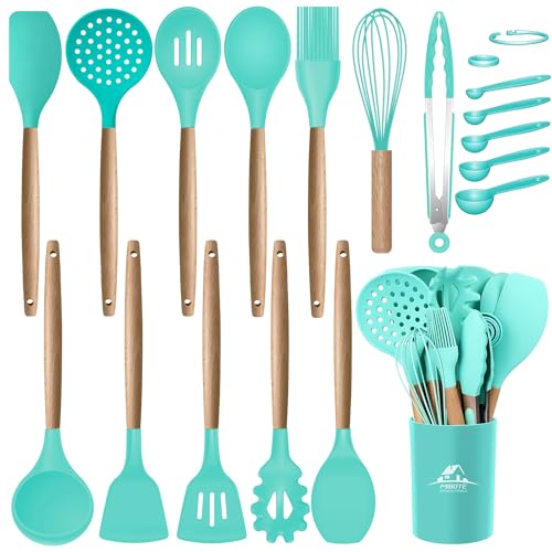 Silicone Cooking Kitchen Utensils Set