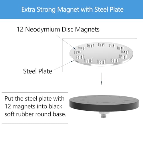 Heavy Duty Large Magnetic Hooks (2 Count)