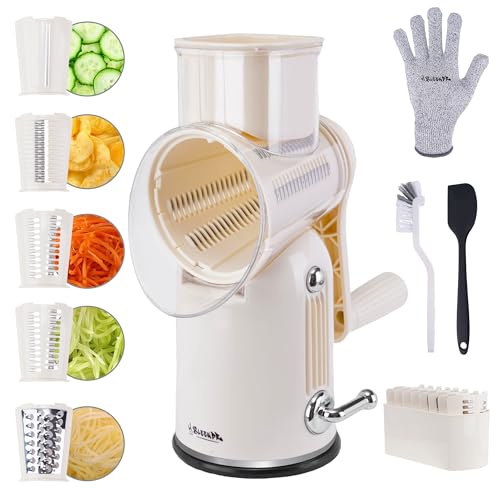Rotary Cheese Grater with Handle