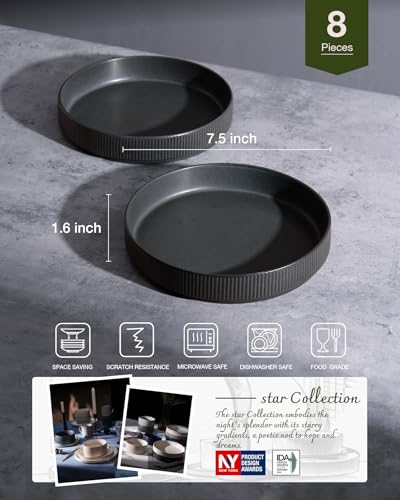 Star 7.5" Pasta Bowls Set of 8 (8 Count)