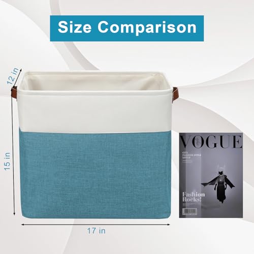 Large Fabric Storage Baskets (3 Count)