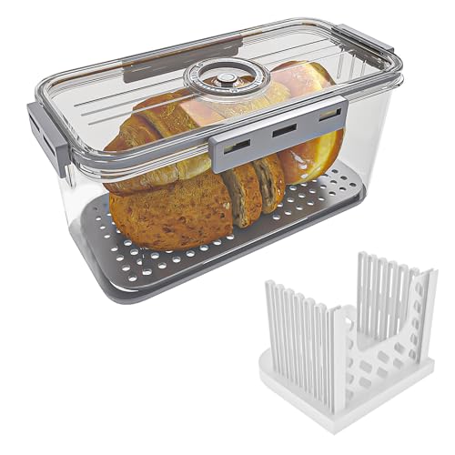 Bread Box with Slicer