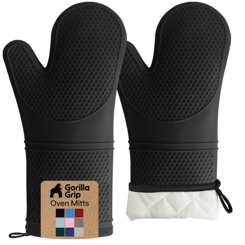 Silicone Oven Mitts (2 Count)