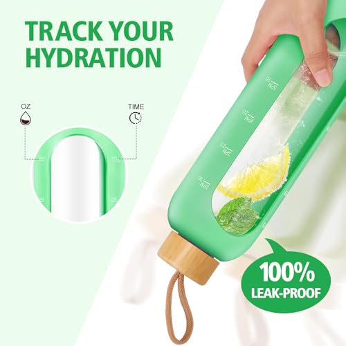 Glass Water Bottles 32 oz