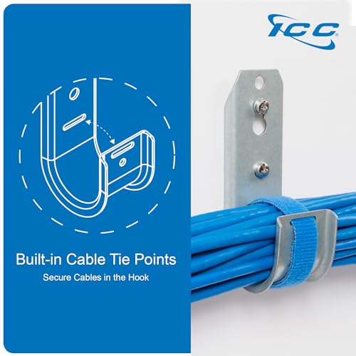 4 Inch Wall Mount J (25 Count)