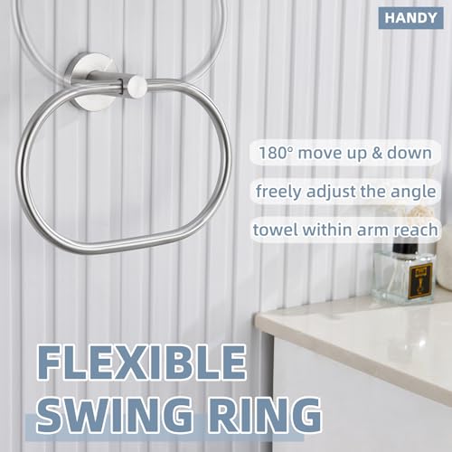 Swivel Hand Towel Holder for Bathroom