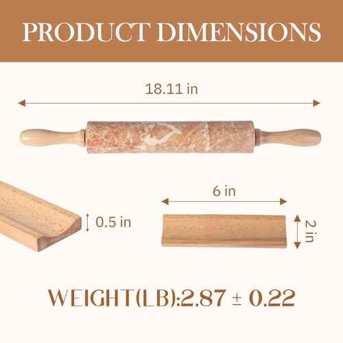 Marble Rolling Pin