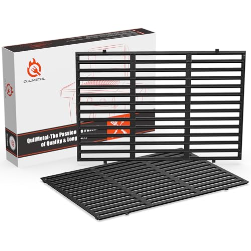 18.75 Inch Cast Iron Grill Grates for Weber Genesis II 300 Series