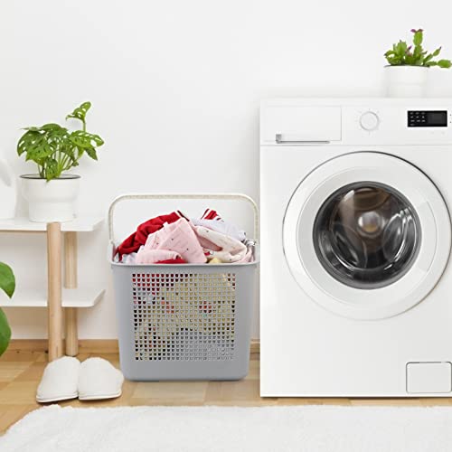 4 Pack 35 L Plastic Laundry Hamper (4 Count)