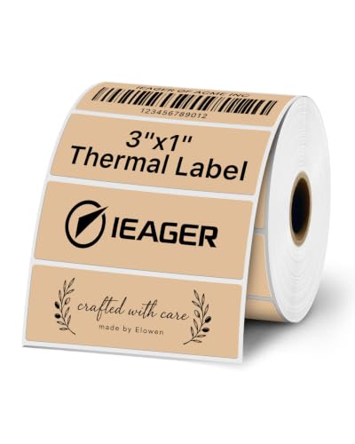 3x1 Inch Thermal Labels