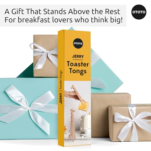 NEW OTOTO Jerry the Giraffe Toaster Tongs