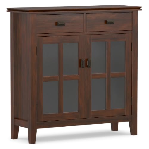 Artisan 36" Wide Solid Wood Cabinet in Russet Brown