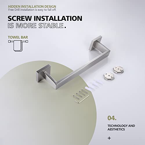 12 Inch Single Towel Bar