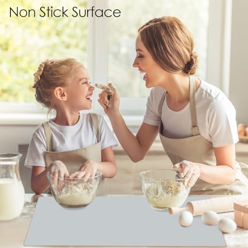 Extra Large Flexible Silicone Table Mats for Kids