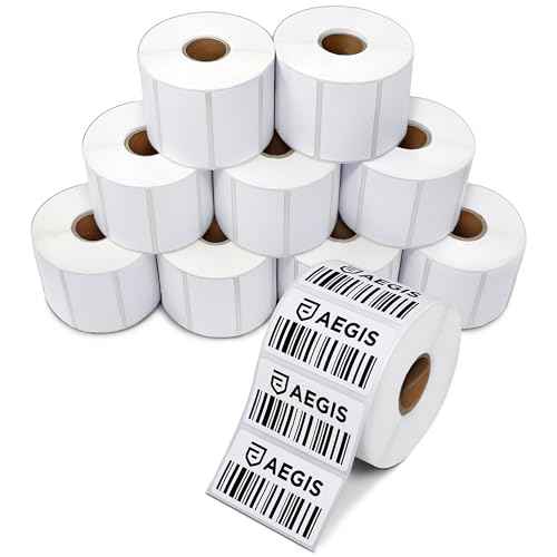 2.5" X 1.5" Direct Thermal Labels (12 Count)