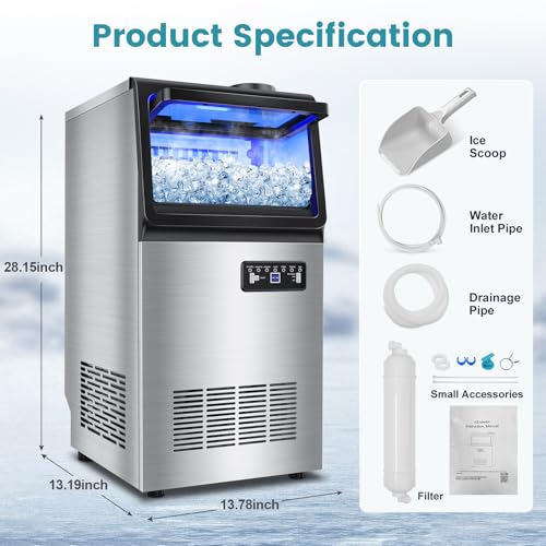 Commercial Ice Maker Machine 152LBS