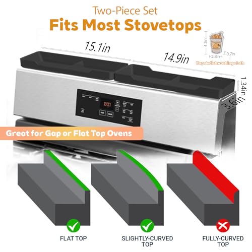 30" Magnetic Silicone Stove Top Shelf