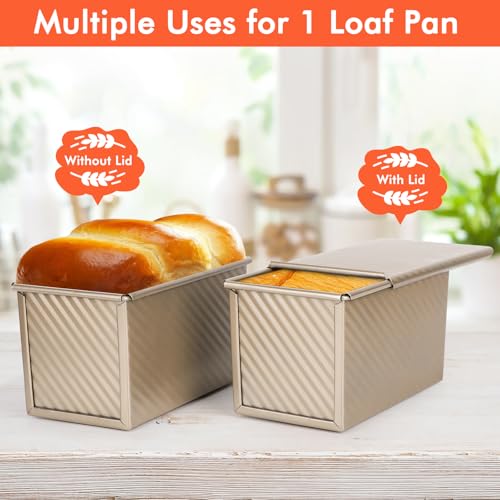 Pullman Loaf Pan With Lid