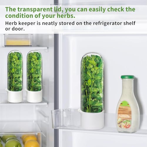Herb Keeper for Refrigerator (2 Count)