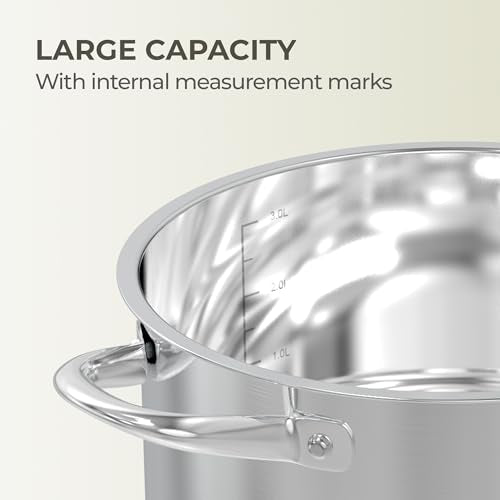 13 Quart Stock Pot with Lid