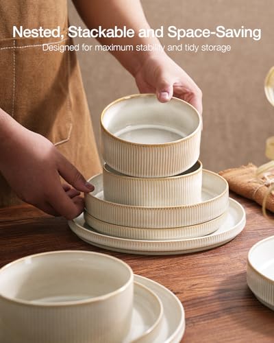 Star 8 Piece Plates and Bowls (8 Count)