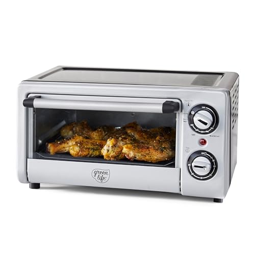 Countertop Toaster Oven Air Fryer Stainless Steel